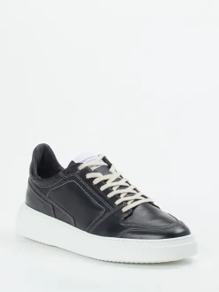 Konstantin Starke – Sneaker aus Kalbleder in Schwarz