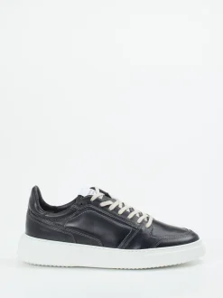 Konstantin Starke – Sneaker aus Kalbleder in Schwarz
