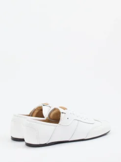 Konstantin Starke – Sneaker aus Lackleder weiß
