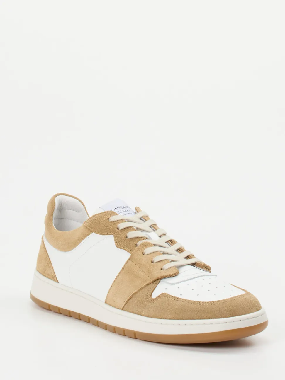 Konstantin Starke – Sneaker aus Kalbleder in Beige