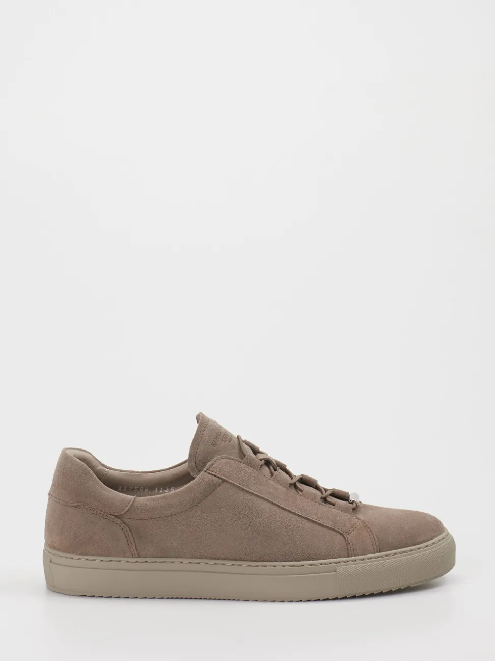 Konstantin Starke – Sneaker aus Veloursleder Taupe