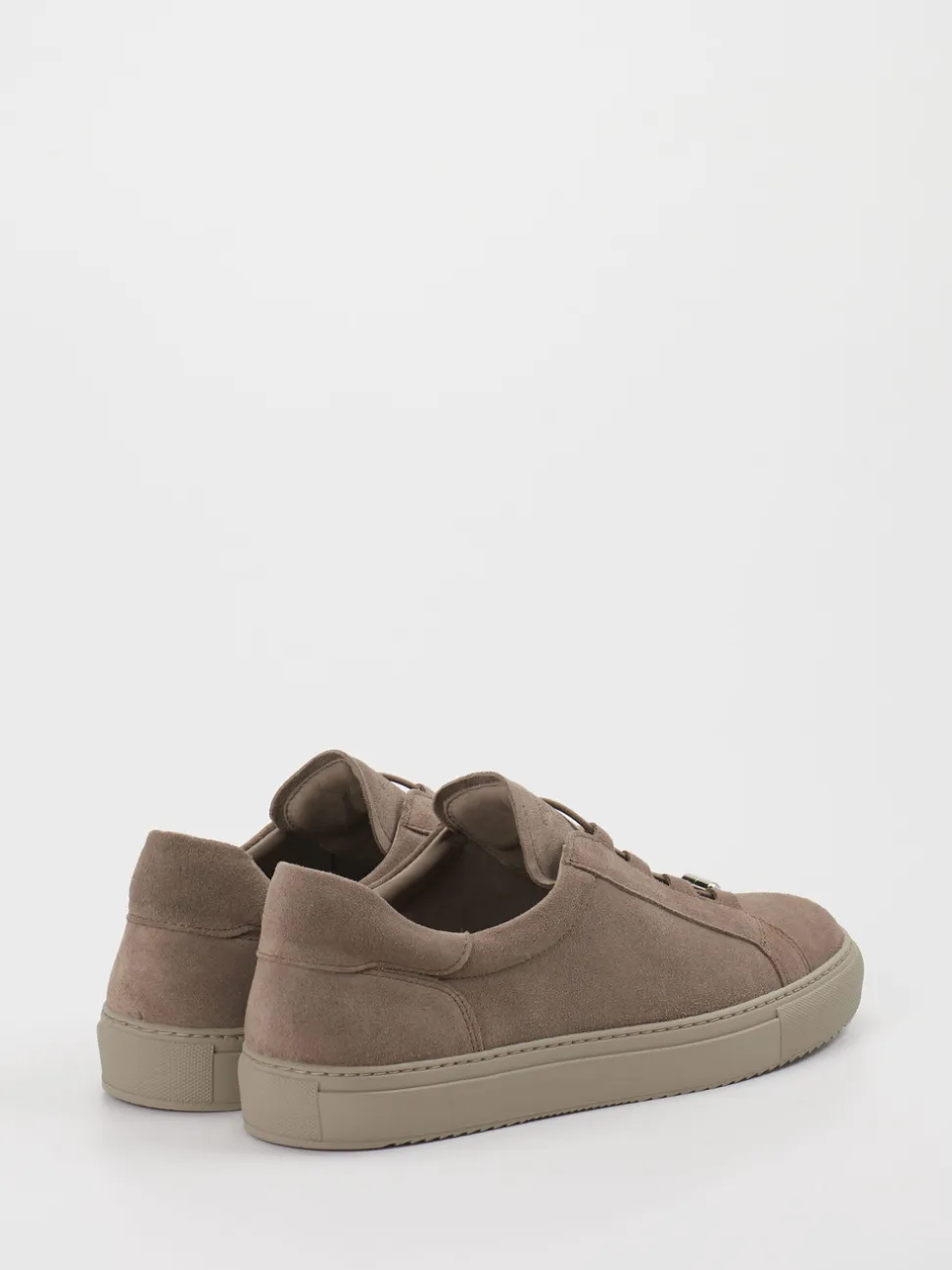 Konstantin Starke – Sneaker aus Veloursleder Taupe