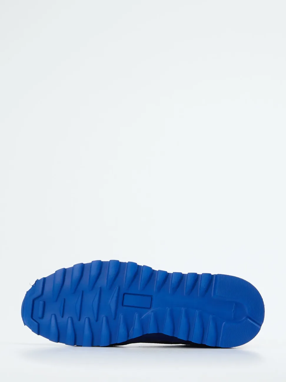 Konstantin Starke – Sneaker aus Leder und Velours blau