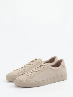 Konstantin Starke – Sneaker aus Veloursleder beige