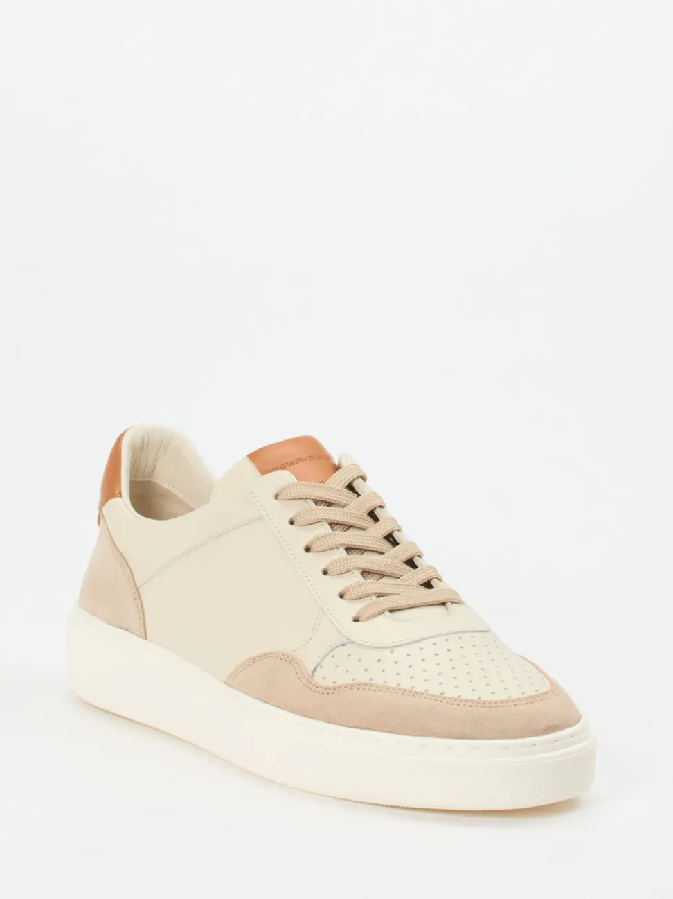 Konstantin Starke – Sneaker aus Lammleder in Beige