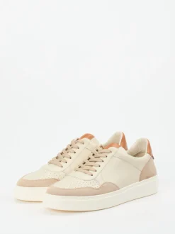 Konstantin Starke – Sneaker aus Lammleder in Beige