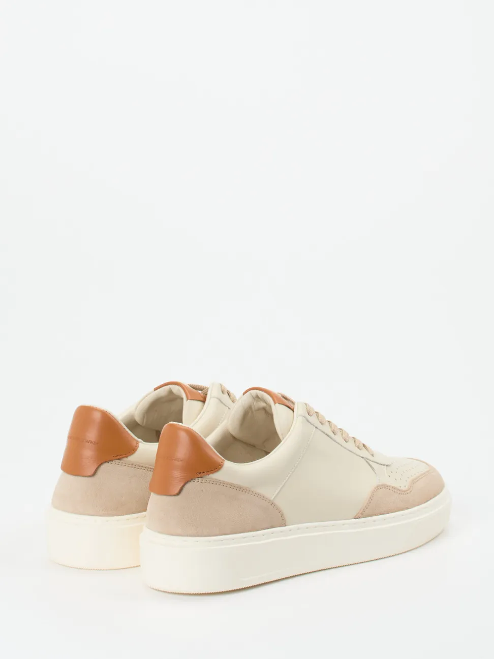 Konstantin Starke – Sneaker aus Lammleder in Beige