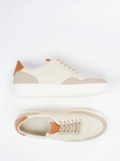 Konstantin Starke – Sneaker aus Lammleder in Beige