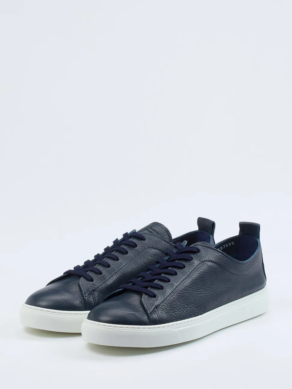 Konstantin Starke – Sneaker aus Cordovanleder Dunkelblau