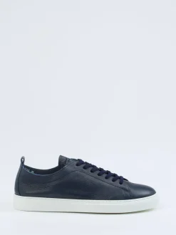 Konstantin Starke – Sneaker aus Cordovanleder Dunkelblau