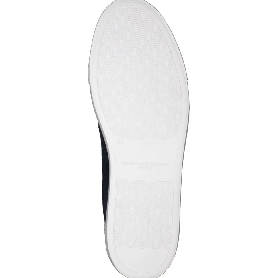 Konstantin Starke – Sneaker aus Veloursleder Dunkelblau