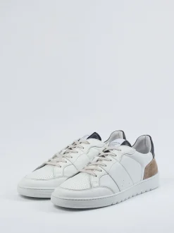 Konstantin Starke – Sneaker aus Kalbleder Offwhite