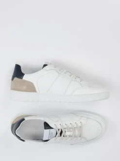 Konstantin Starke – Sneaker aus Kalbleder Offwhite