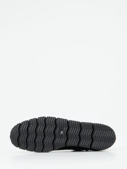 Konstantin Starke – Sneaker aus Lammleder mit Metallicdetail