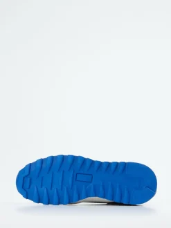 Konstantin Starke – Sneaker aus Leder und Mesh Offwhite