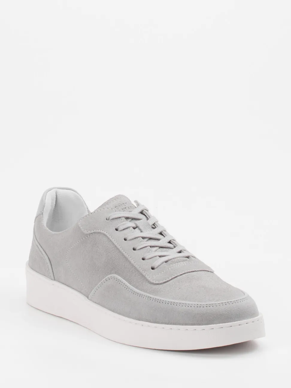 Konstantin Starke – Sneaker aus Veloursleder Grau