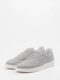 Konstantin Starke – Sneaker aus Veloursleder Grau