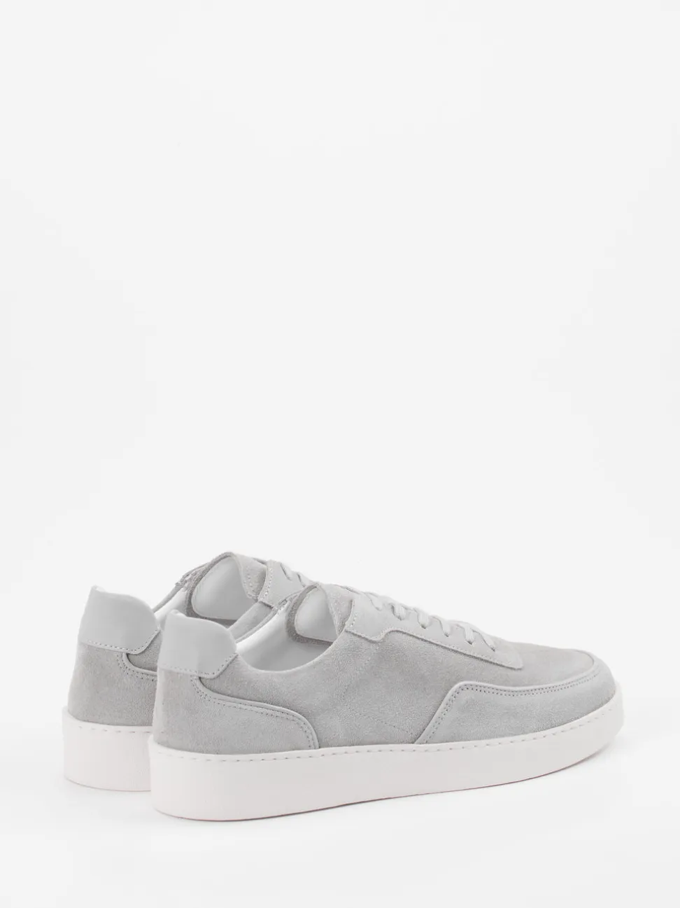 Konstantin Starke – Sneaker aus Veloursleder Grau