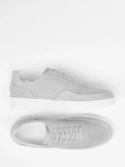 Konstantin Starke – Sneaker aus Veloursleder Grau