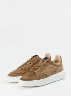 Konstantin Starke – Sneaker aus Veloursleder braun