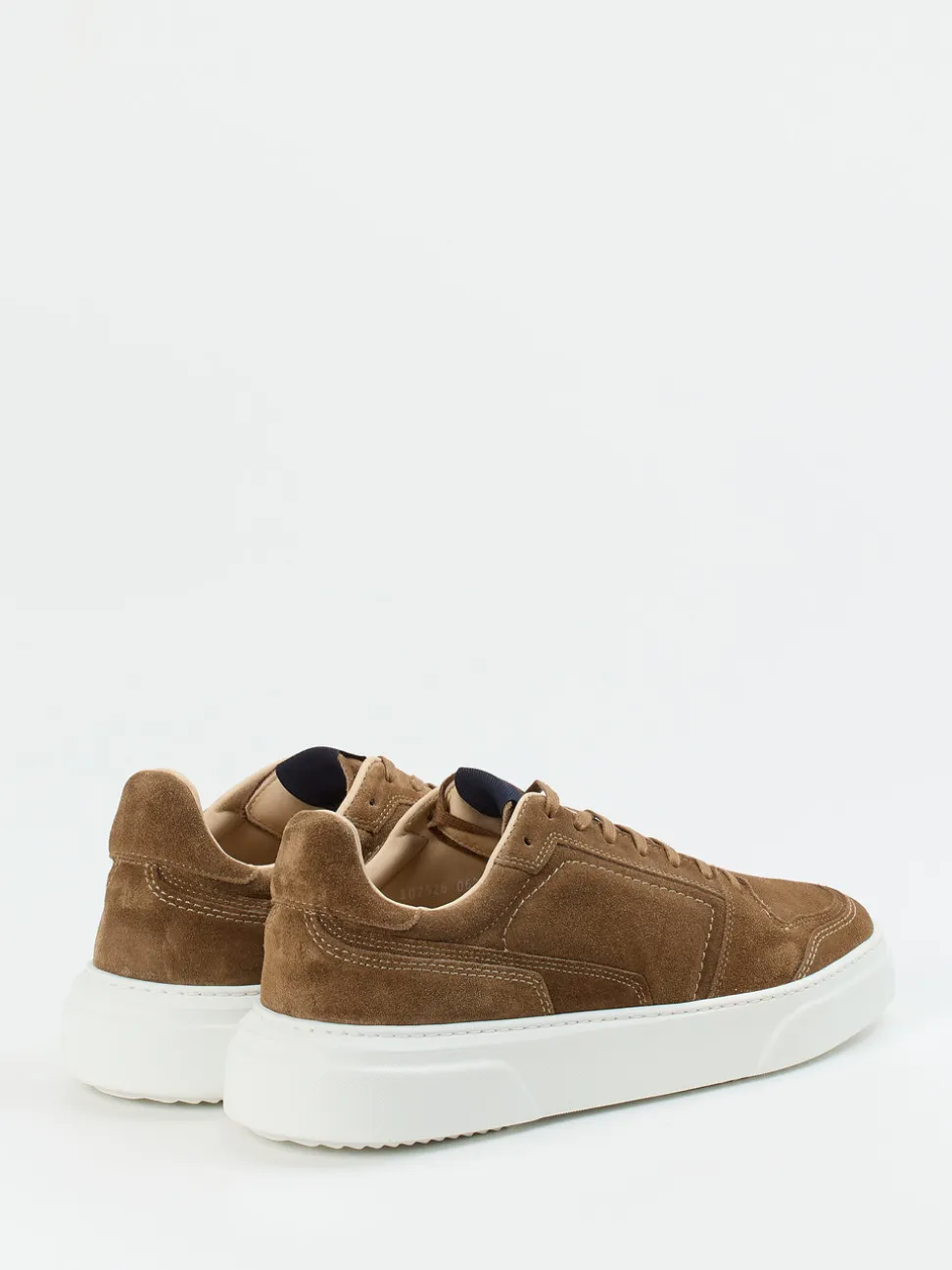 Konstantin Starke – Sneaker aus Veloursleder braun