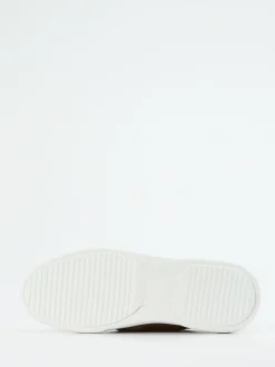 Konstantin Starke – Sneaker aus Veloursleder braun
