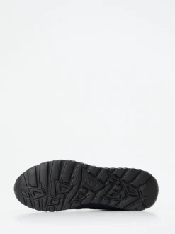Konstantin Starke – Sneaker aus Veloursleder Dunkelblau