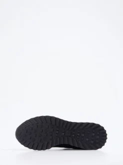 Konstantin Starke – Sneaker aus Veloursleder Dunkelblau