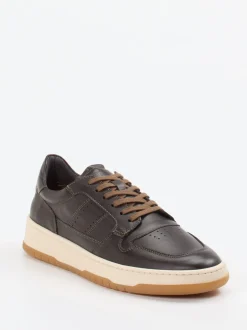 Konstantin Starke – Sneaker aus Kalbleder Dunkelbraun