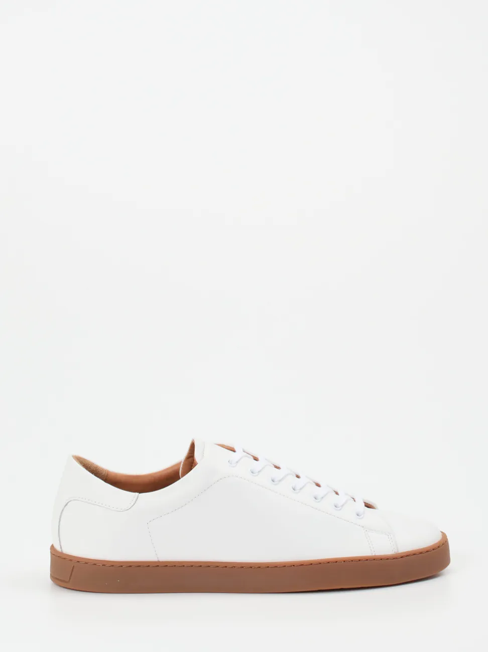 Konstantin Starke – Sneaker aus Kalbleder Weiß