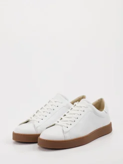 Konstantin Starke – Sneaker aus Kalbleder Weiß