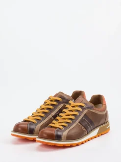 Konstantin Starke – Sneaker aus Kalbleder braun