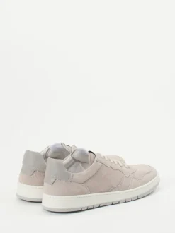 Konstantin Starke – Sneaker aus Veloursleder cremebeige