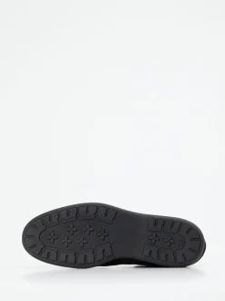 Konstantin Starke – Sneaker aus Veloursleder schwarz