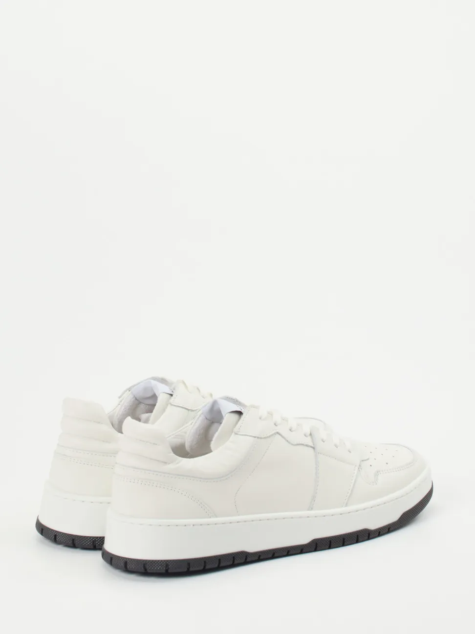 Konstantin Starke – Sneaker aus Kalbleder Offwhite