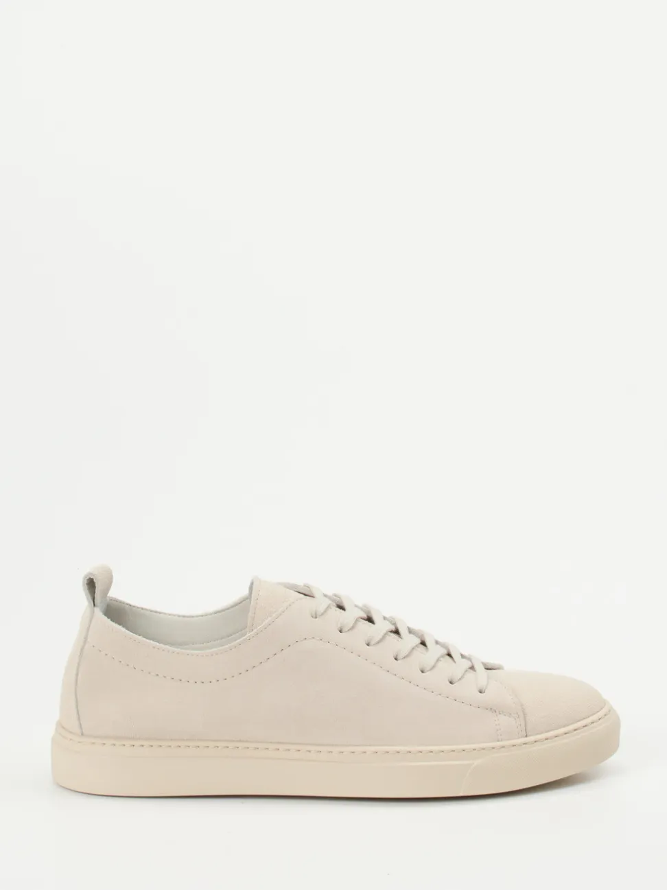 Konstantin Starke – Sneaker aus Veloursleder Beige