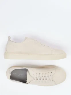 Konstantin Starke – Sneaker aus Veloursleder Beige