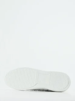 Konstantin Starke – Sneaker aus Flechtleder weiß