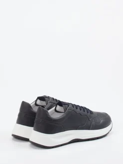 Konstantin Starke – Sneaker aus Kalbleder dunkelblau