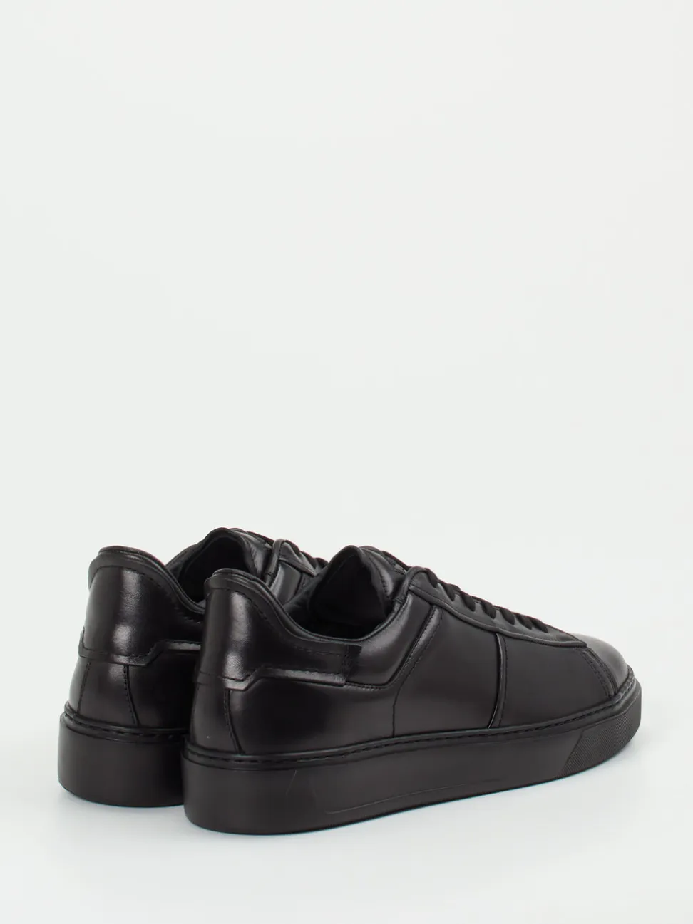 Konstantin Starke – Sneaker aus Kalbleder schwarz