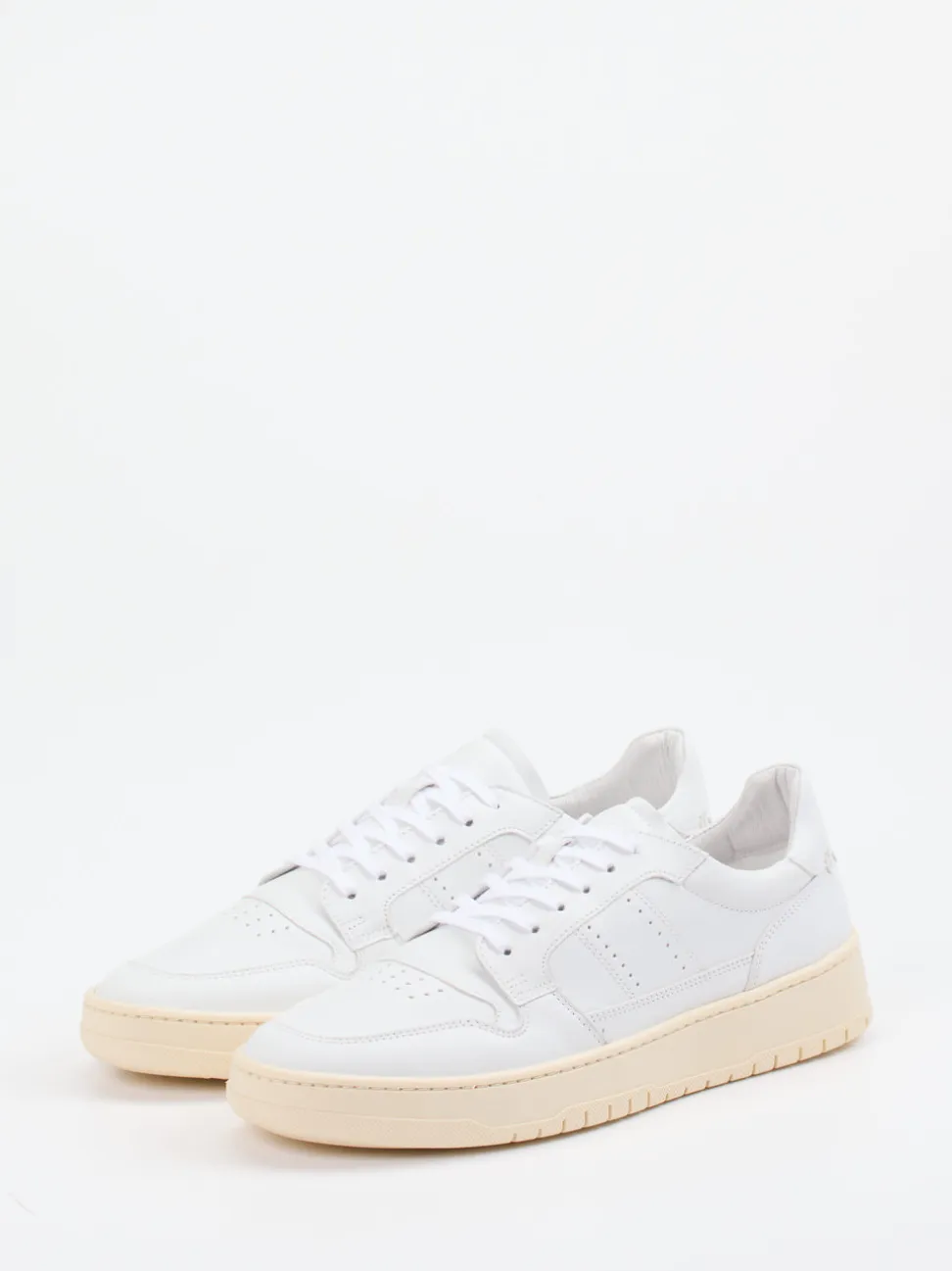 Konstantin Starke – Sneaker aus Lammleder weiß
