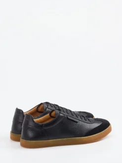 Konstantin Starke – Sneaker aus Leder Schwarz