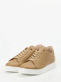 Konstantin Starke – Sneaker aus Kalbleder karamellfarben