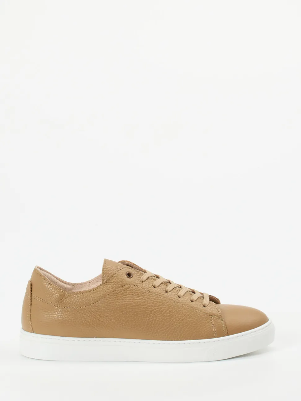 Konstantin Starke – Sneaker aus Kalbleder karamellfarben