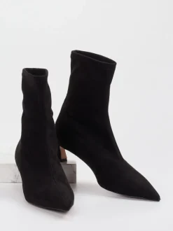 Konstantin Starke – Sock Boots aus Stretch in Schwarz