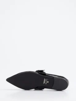 Konstantin Starke – Spangenpumps aus Lackleder Schwarz