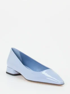 Konstantin Starke – Spitzballerinas aus Lackleder Pastellblau
