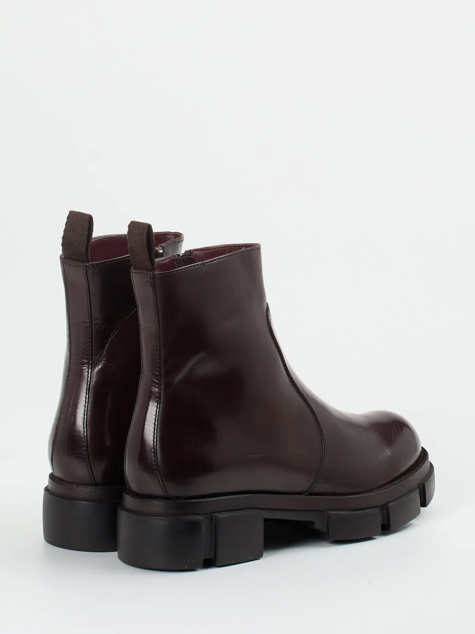 Konstantin Starke – Stiefelette aus Kalbleder Dunkelbraun