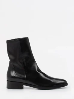 Konstantin Starke – Stiefeletten aus Lammleder schwarz