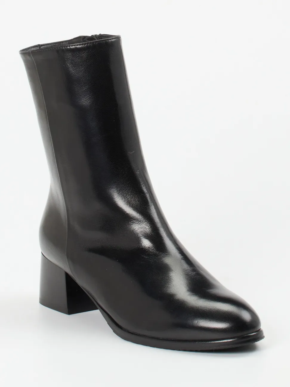 Konstantin Starke – Stiefeletten aus Lammleder schwarz